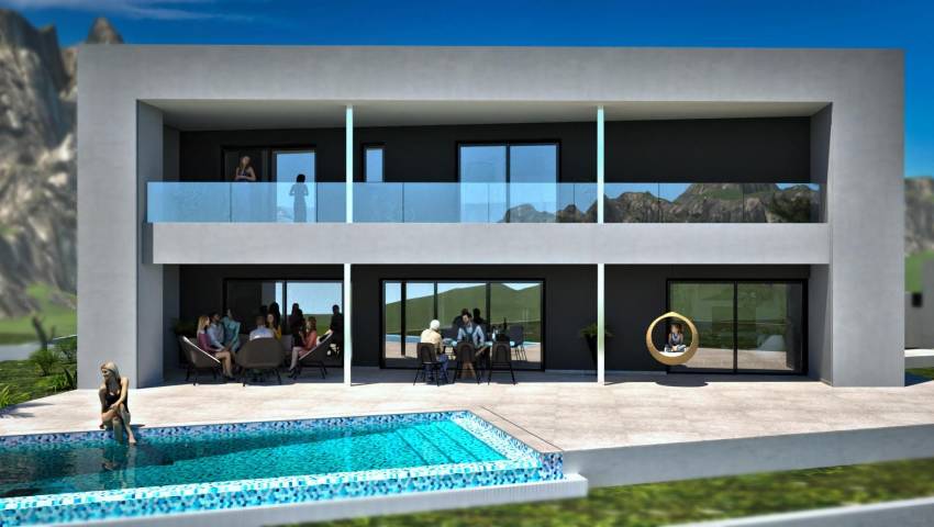 Villa  - New Build - la Nucia - Panorama