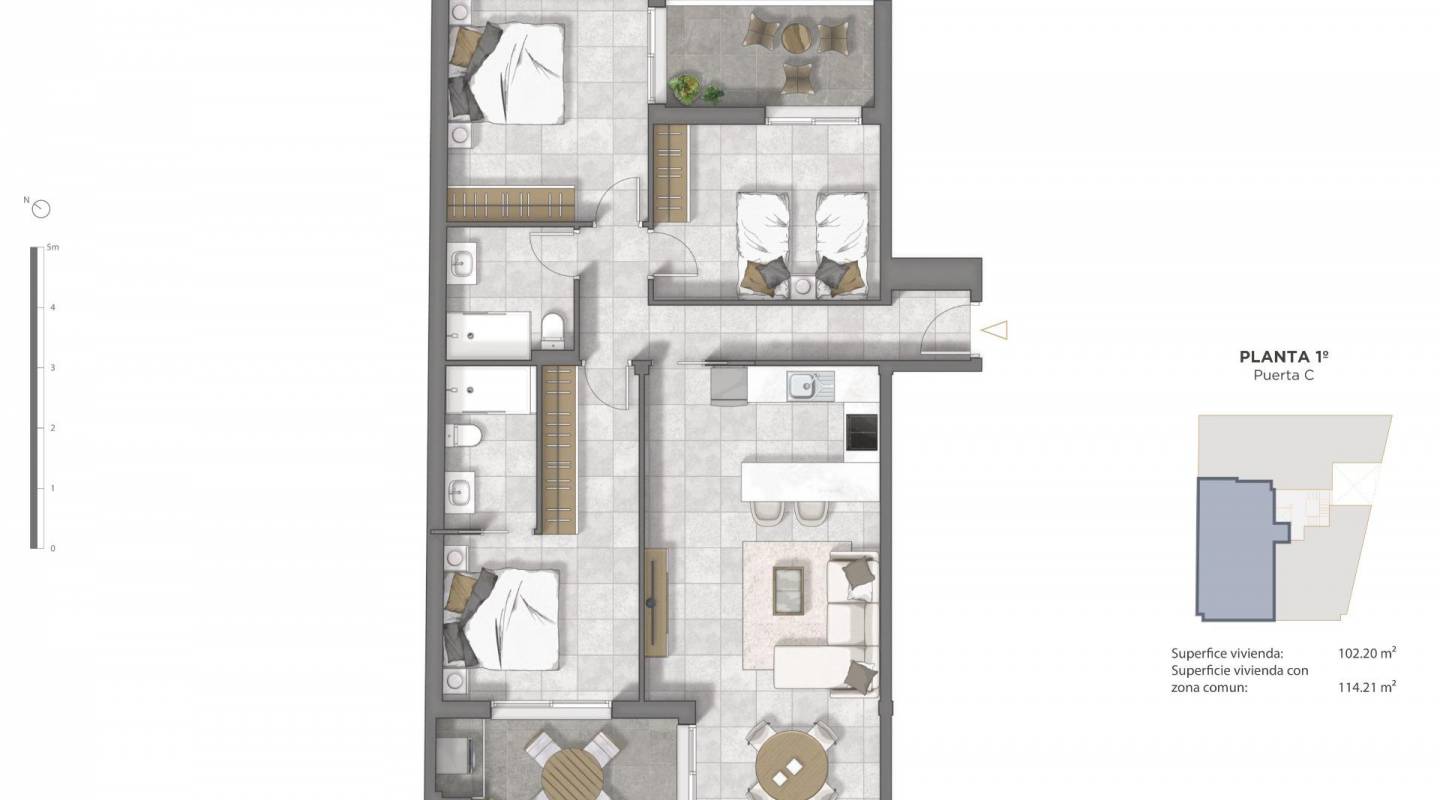 Nouvelle construction - Appartements - Guardamar del Segura - Pueblo
