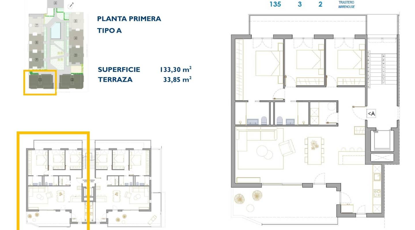 Nybyggnad - lägenheter - San Pedro del Pinatar - Pueblo