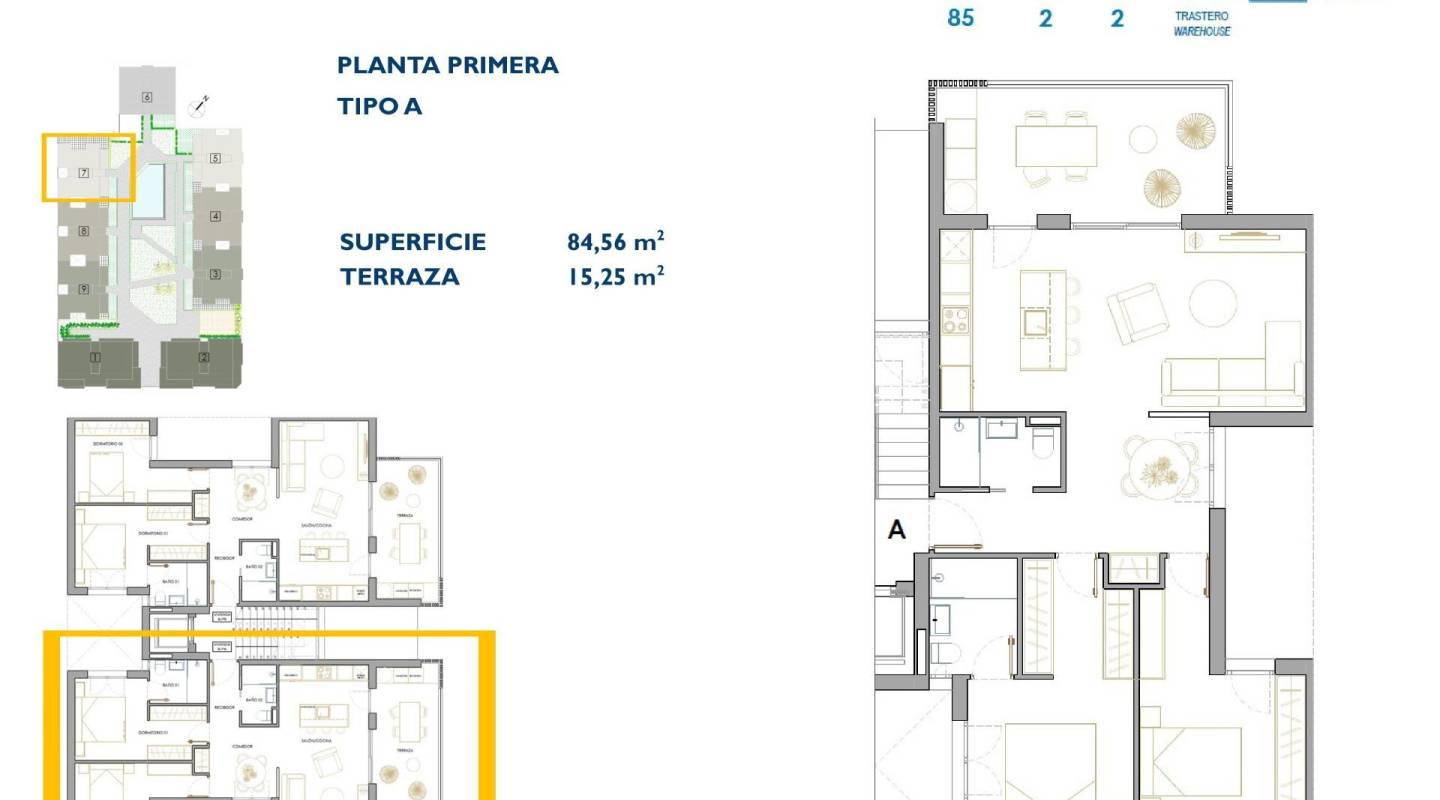 Nybyggnad - lägenheter - San Pedro del Pinatar - Pueblo