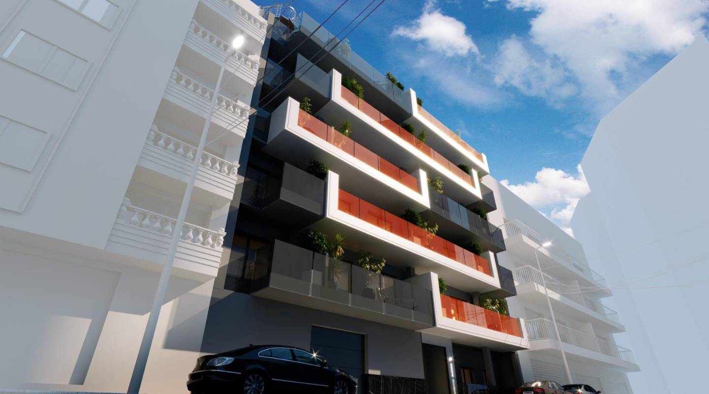 Nybyggnad - lägenheter - Torrevieja - Centro