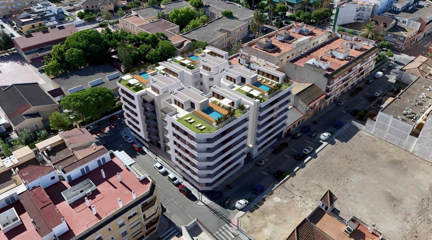 Nouvelle construction - Appartements - Almoradi - Center