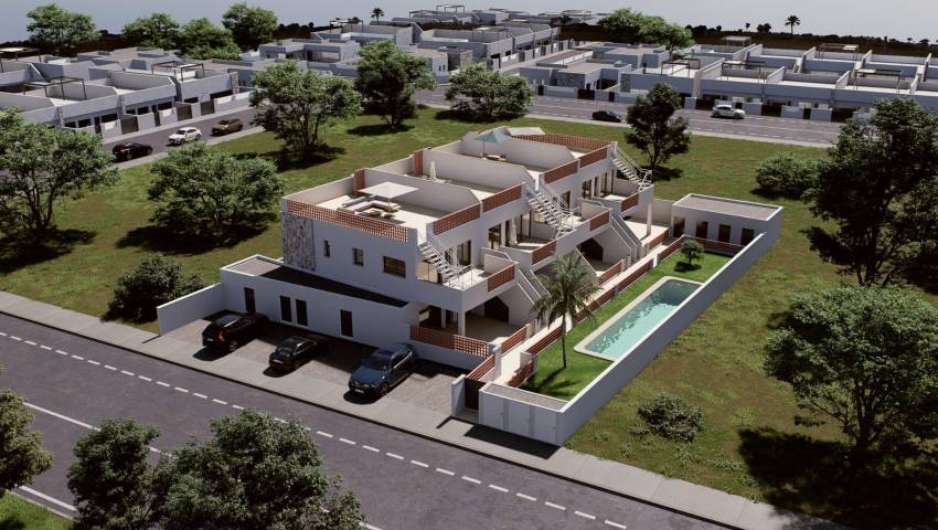 Bungalow - Nueva construcción  - Pilar de La Horadada - Parque del Mediterraneo