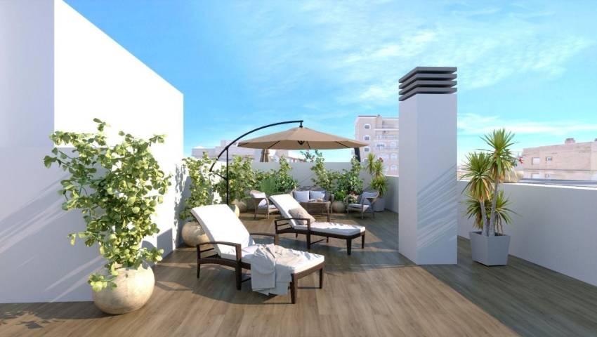 Penthouse - Новая сборка - Torrevieja - Parque de las Naciones