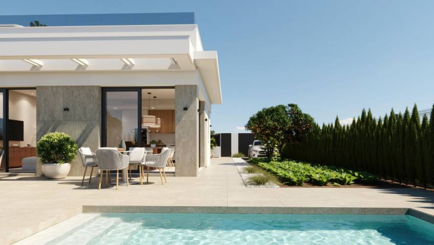 Villa - Nieuwbouw - Fuente Álamo - Hacienda Del Álamo Golf