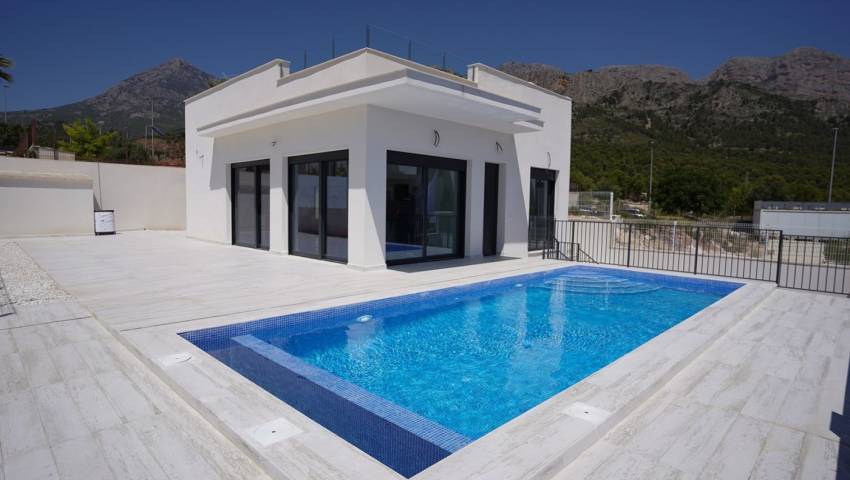 Villa - Nybyggnad - Polop - Alicante