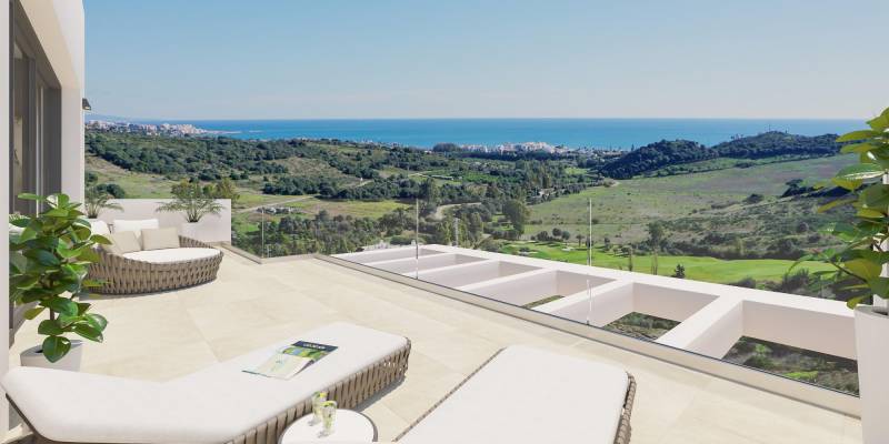 Jardines con encanto, amplias terrazas y piscinas desbordantes: ventajas de vivir en nuestras propiedades de lujo en venta en Costa del Sol