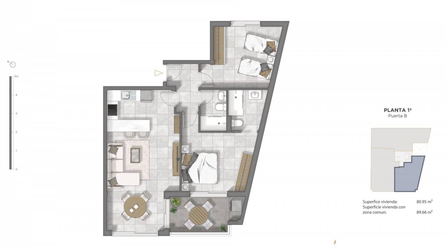 Nieuwbouw - Apartments - Guardamar - Pueblo