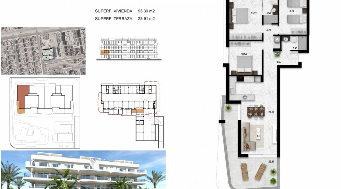 Новая сборка - апартаменты - Orihuela Costa - Cabo Roig