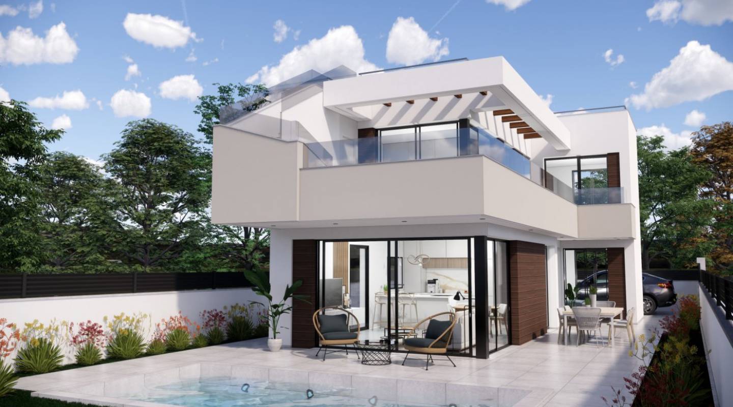 New Build - Villa  - Pilar de La Horadada - Lo Romero Golf