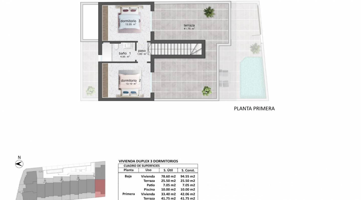 New Build - Townhouse - Pilar de La Horadada - Pilar de la Horada
