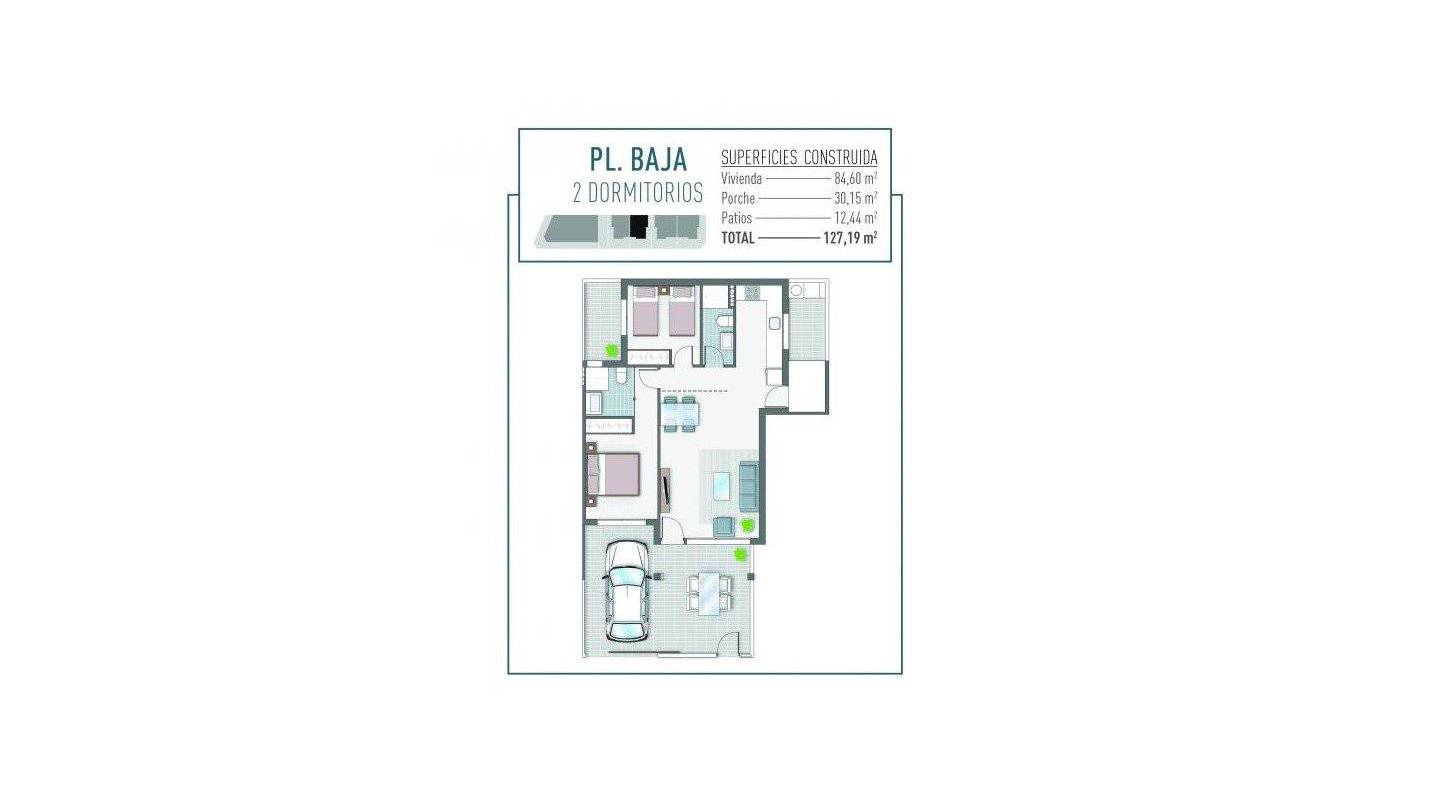 New Build - Bungalow - Pilar de La Horadada - Pilar de la Horada