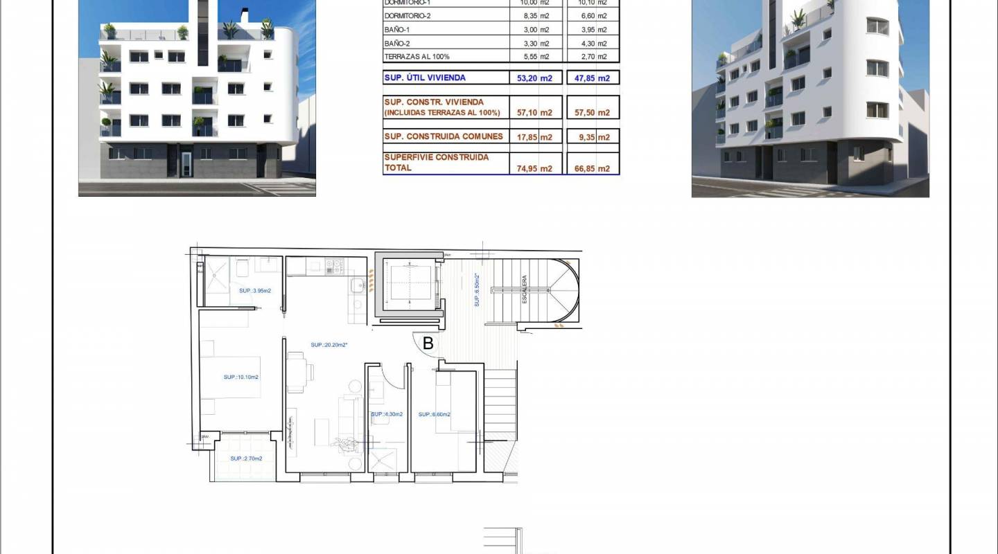 Nybyggnad - lägenheter - Torrevieja