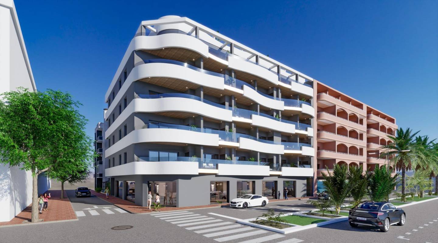 Nybyggnad - lägenheter - Torrevieja - Habaneras