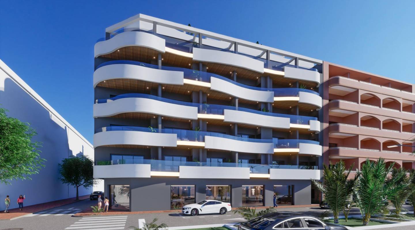 Nybyggnad - lägenheter - Torrevieja - Habaneras