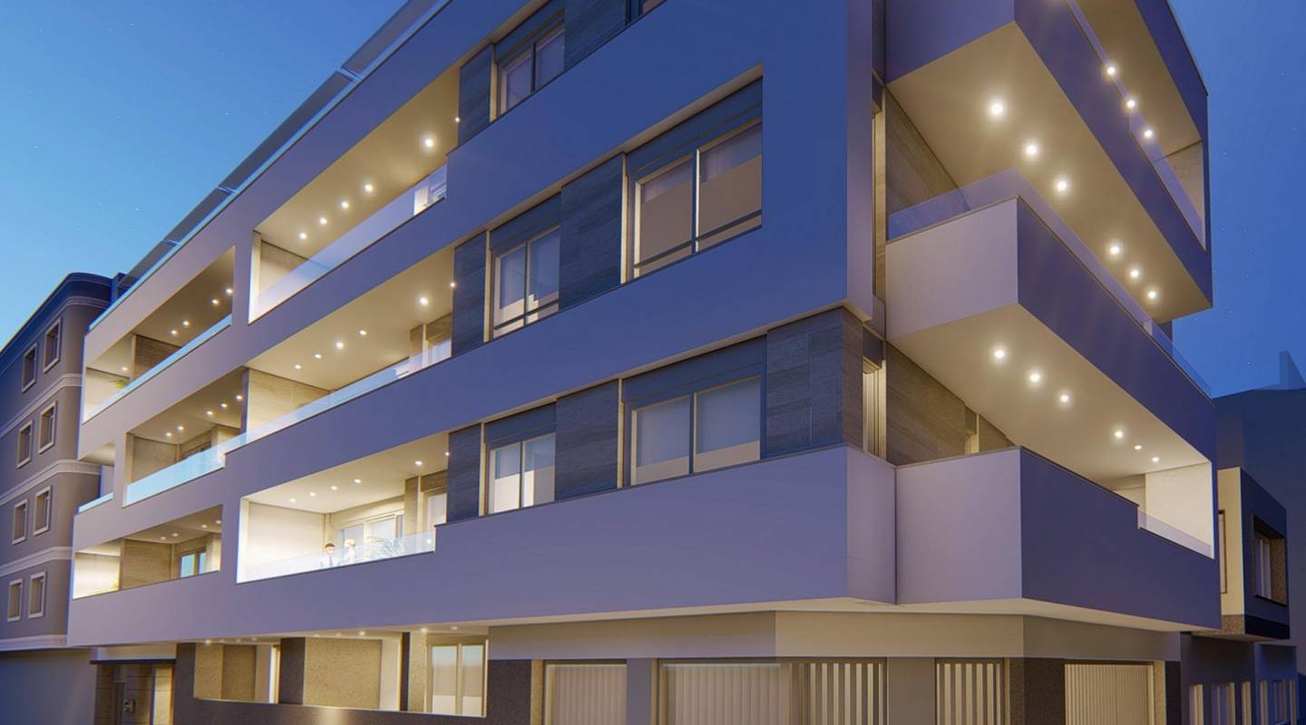 Nybyggnad - lägenheter - Torrevieja - Playa Del Cura