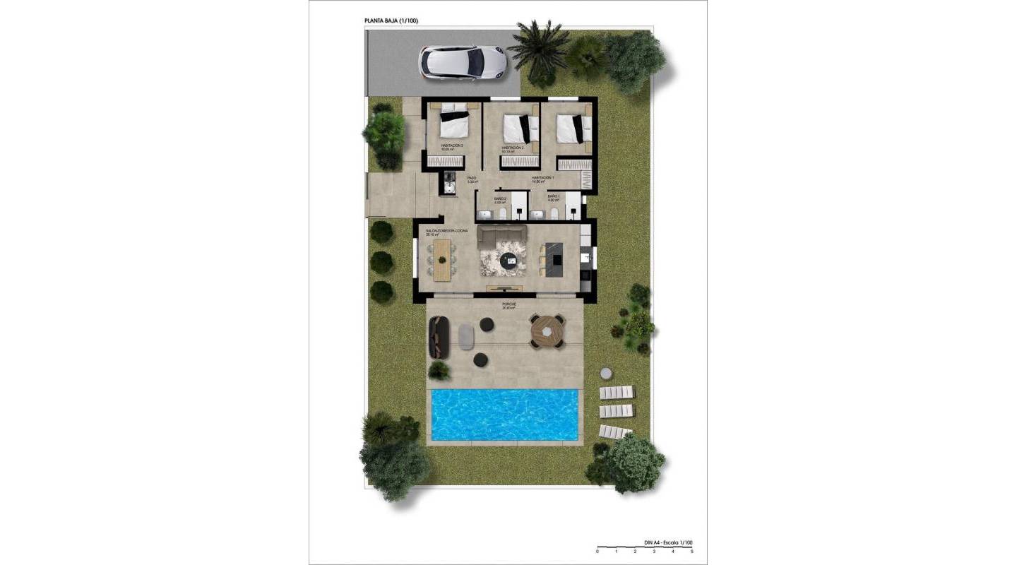 New Build - Villa  - Hondón de las Nieves - La Solana