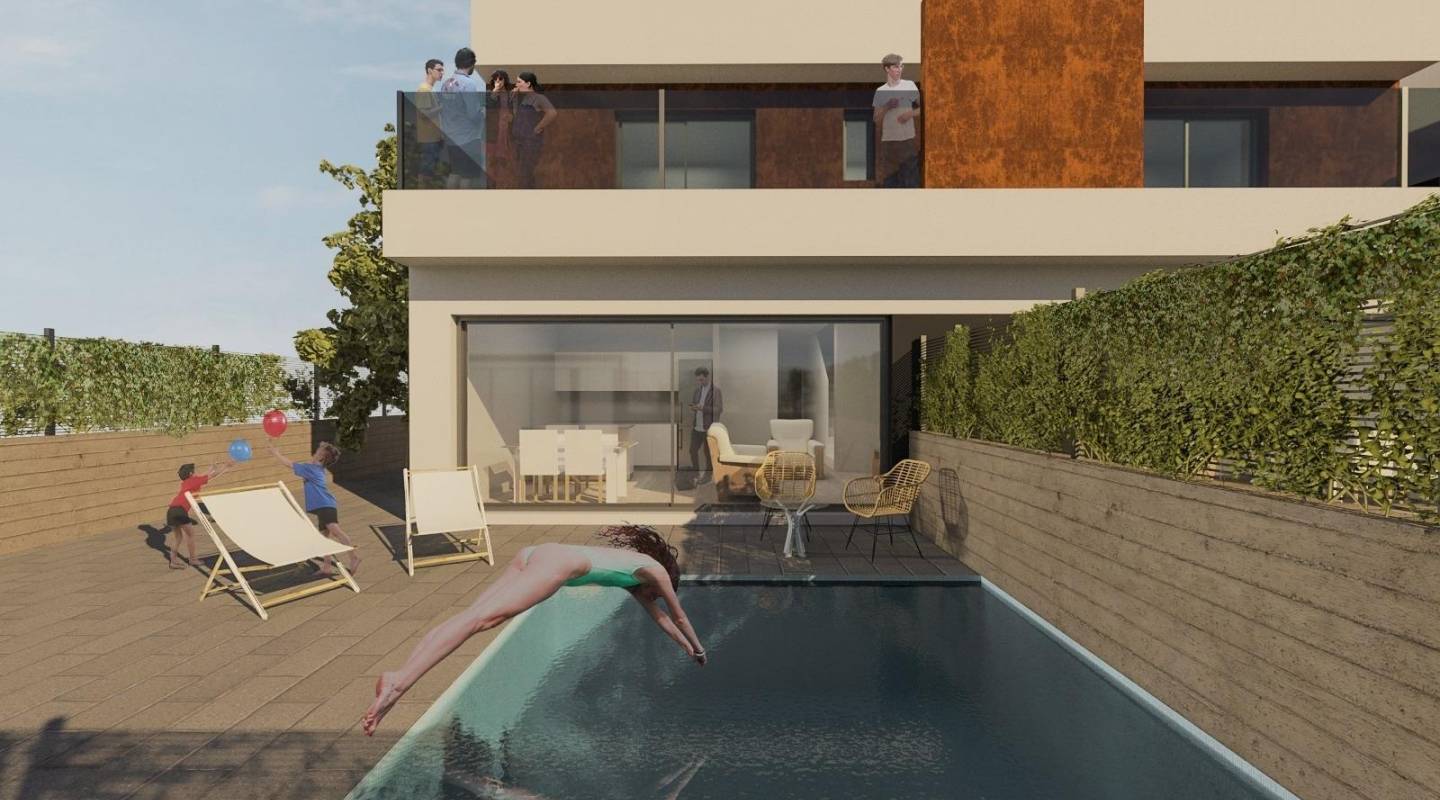 Nueva construcción  - Casa Adosada - Murcia - Santiago De La Ribera