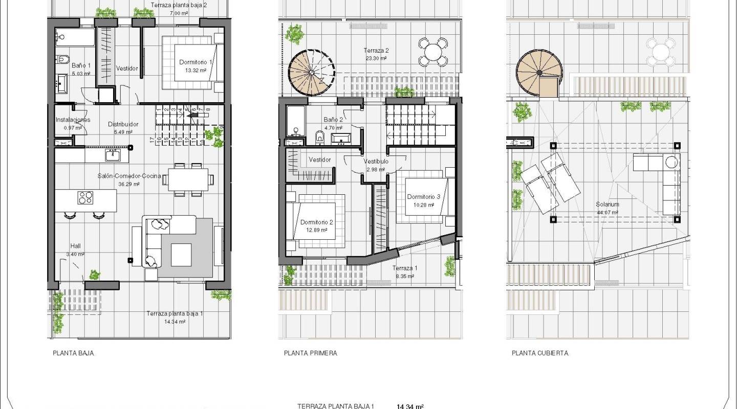 Neubau - Reihenhaus - Polop - Urbanizaciones