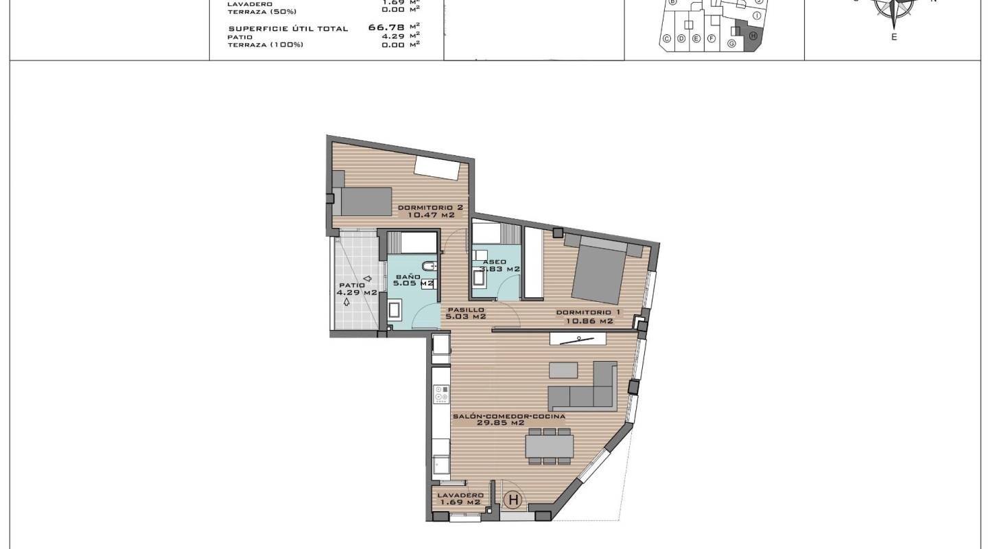 Nieuwbouw - Apartments - Algorfa - Pueblo