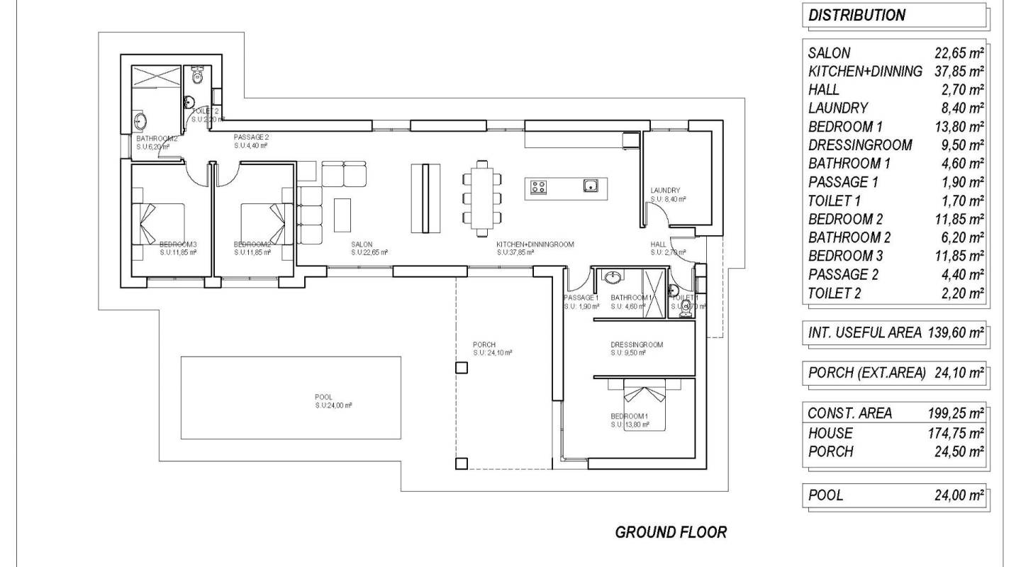 Nueva construcción  - Chalet - Pinoso - Campo