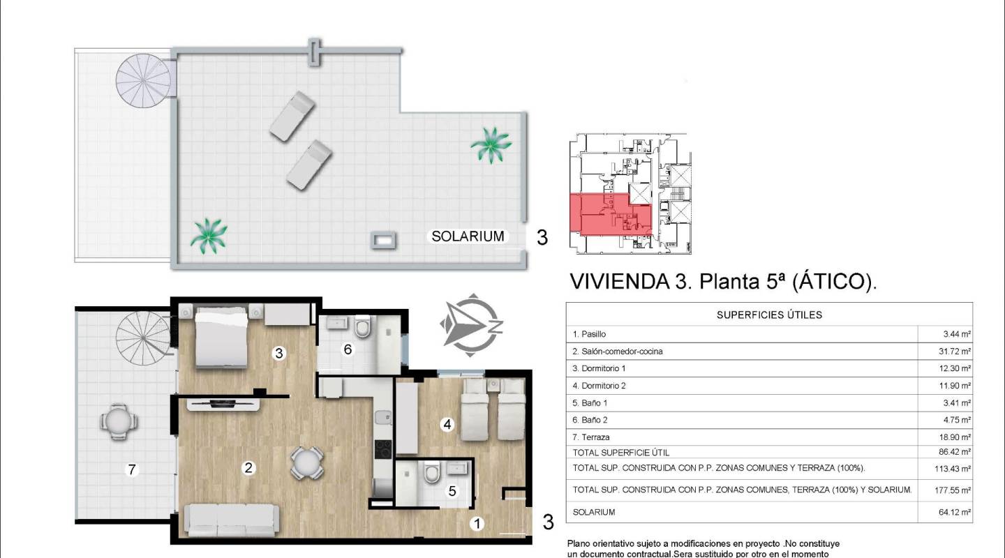 Nybyggeri - Penthouse - Torrevieja - Centro