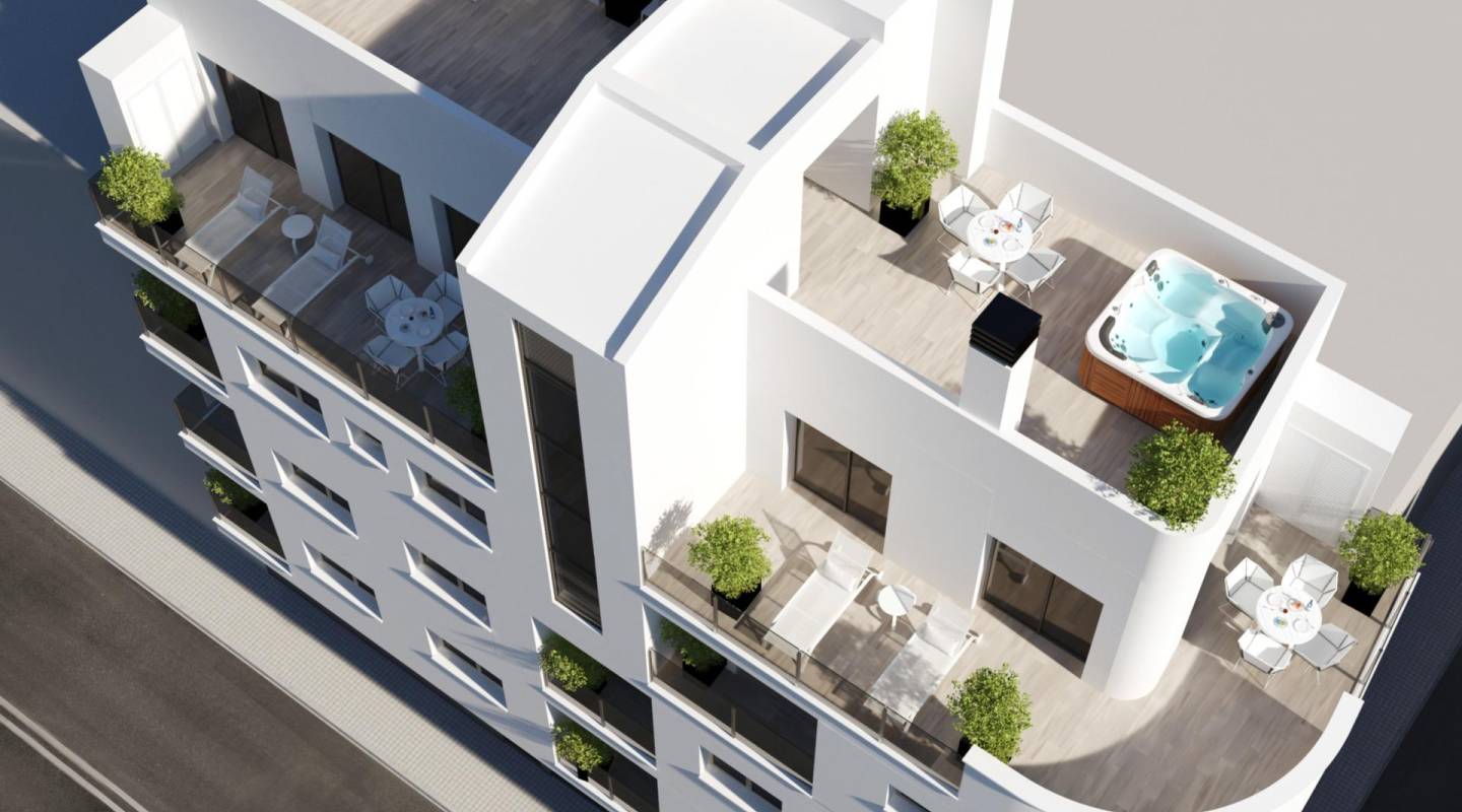 Nouvelle construction - Appartements - Torrevieja - Centro