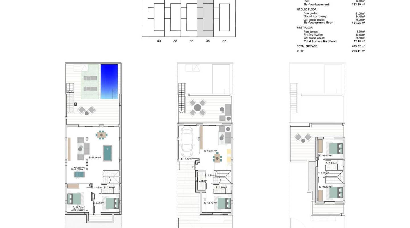 Neubau - Town house - Los Alcazares - Serena Golf