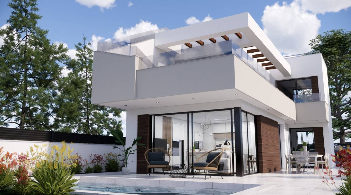 New Build - Villa  - Pilar de La Horadada - Lo Romero Golf