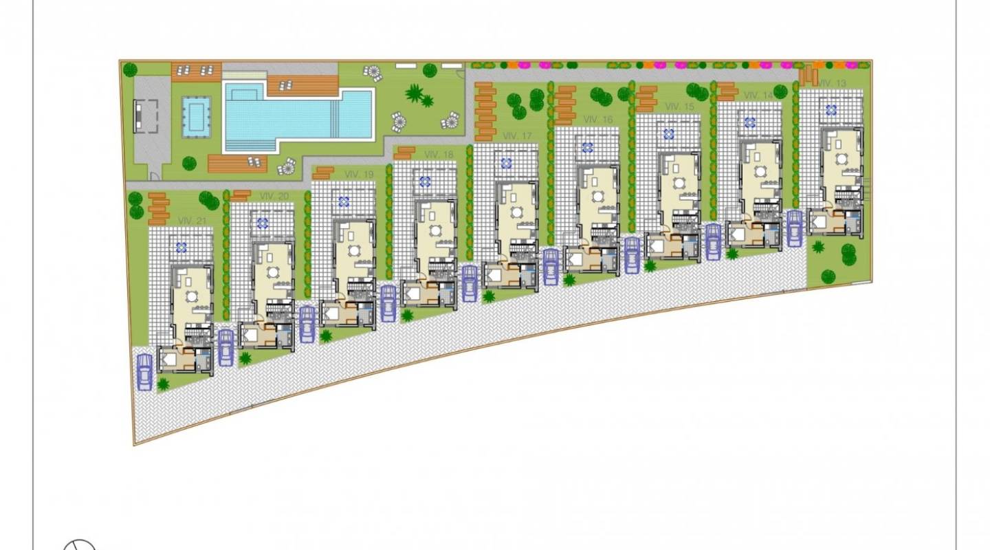 New Build - Villa  - Pilar de La Horadada - Lo Romero Golf