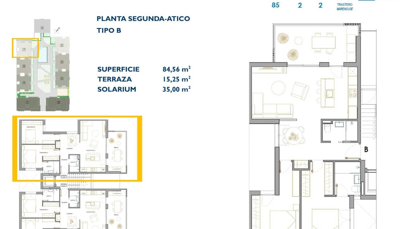 Nybyggnad - Penthouse - San Pedro del Pinatar - Pueblo