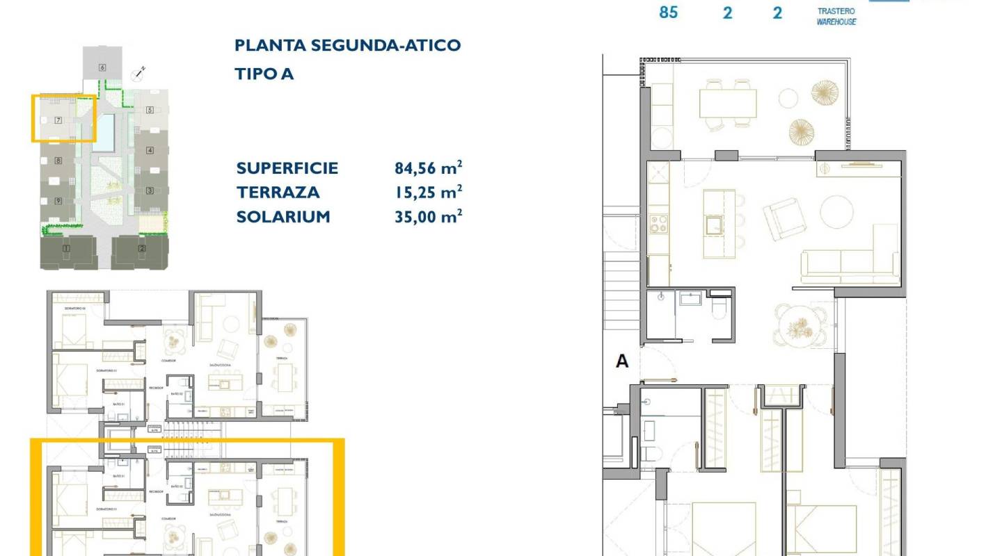 Nieuwbouw - Penthouse - San Pedro del Pinatar - Pueblo