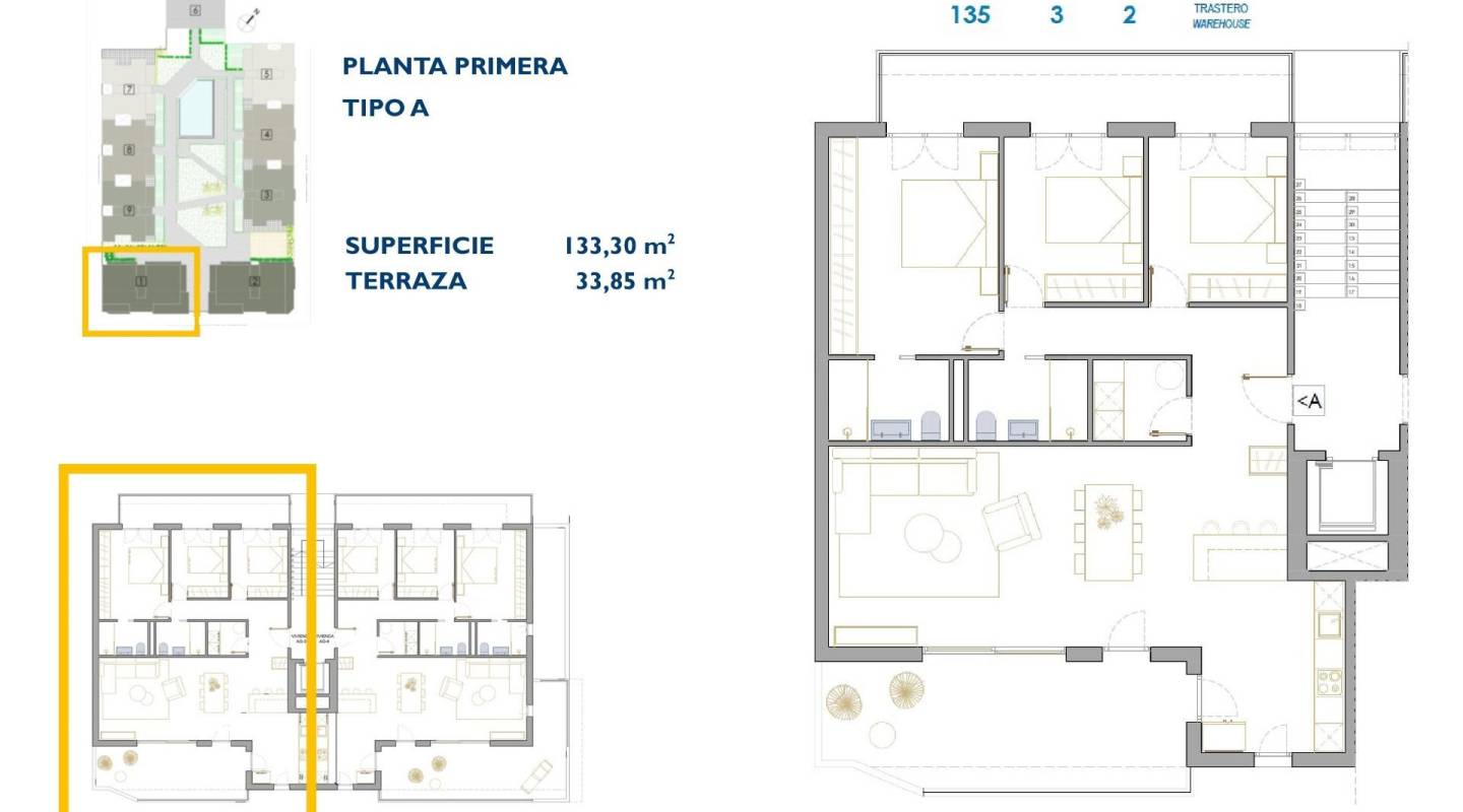 Nouvelle construction - Appartements - San Pedro del Pinatar - Pueblo