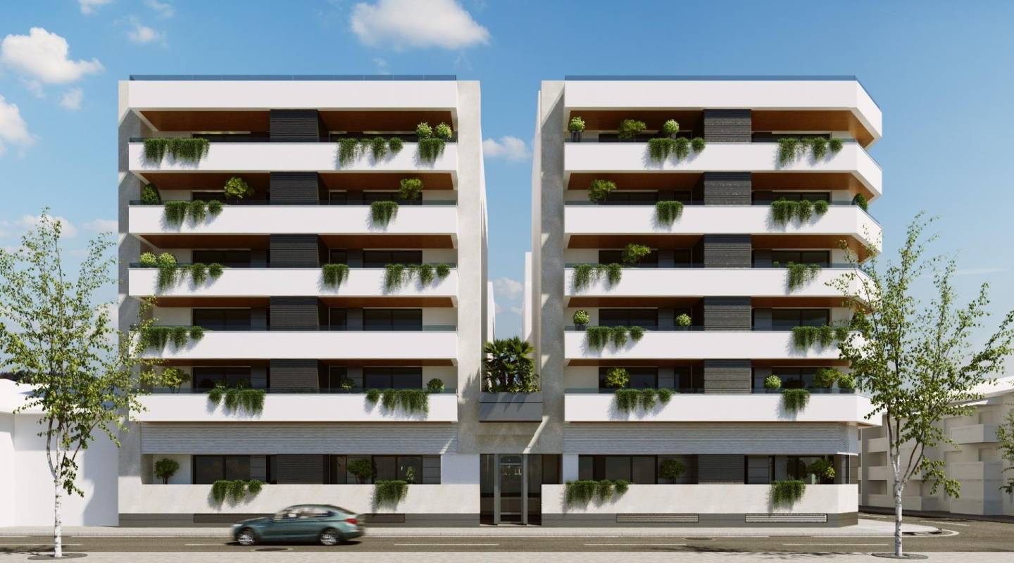 Nouvelle construction - Appartements - Almoradi - Center