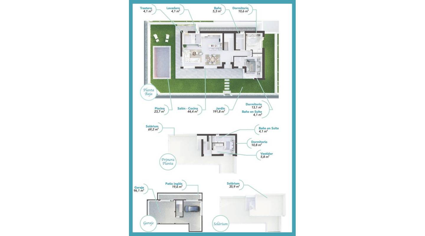 New Build - Villa  - Los Alcazares - Serena Golf