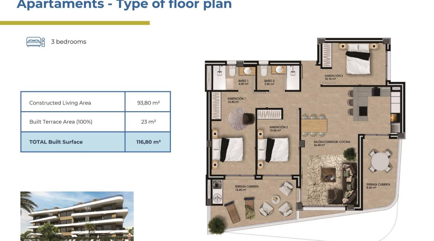 Nieuwbouw - Apartments - Orihuela Costa - Punta Prima