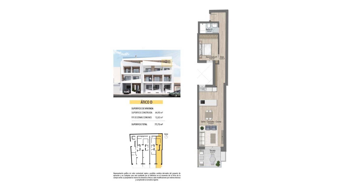 New Build - Penthouse - Torrevieja - Playa Del Cura