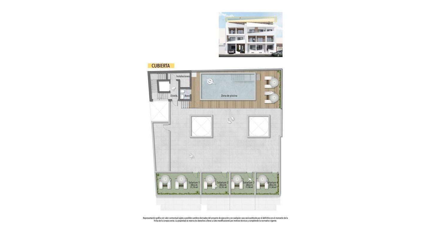 Nieuwbouw - Penthouse - Torrevieja - Playa Del Cura