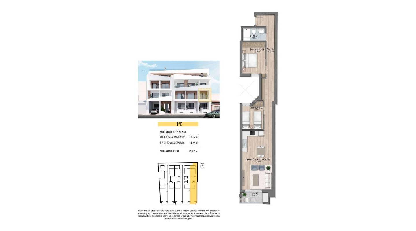 New Build - Apartment - Torrevieja - Playa Del Cura