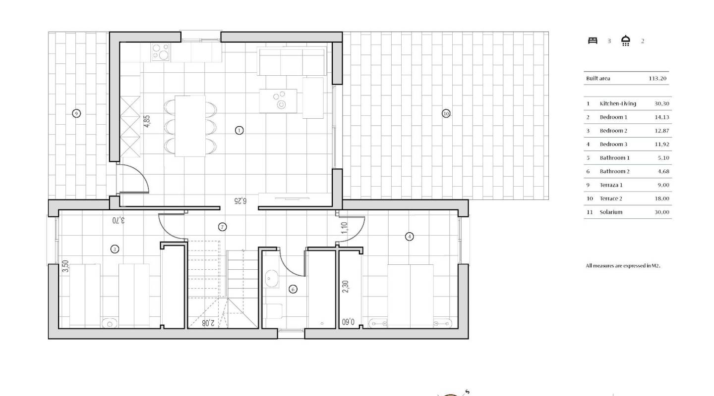 Nueva construcción  - Chalet - Algorfa - La Finca Golf