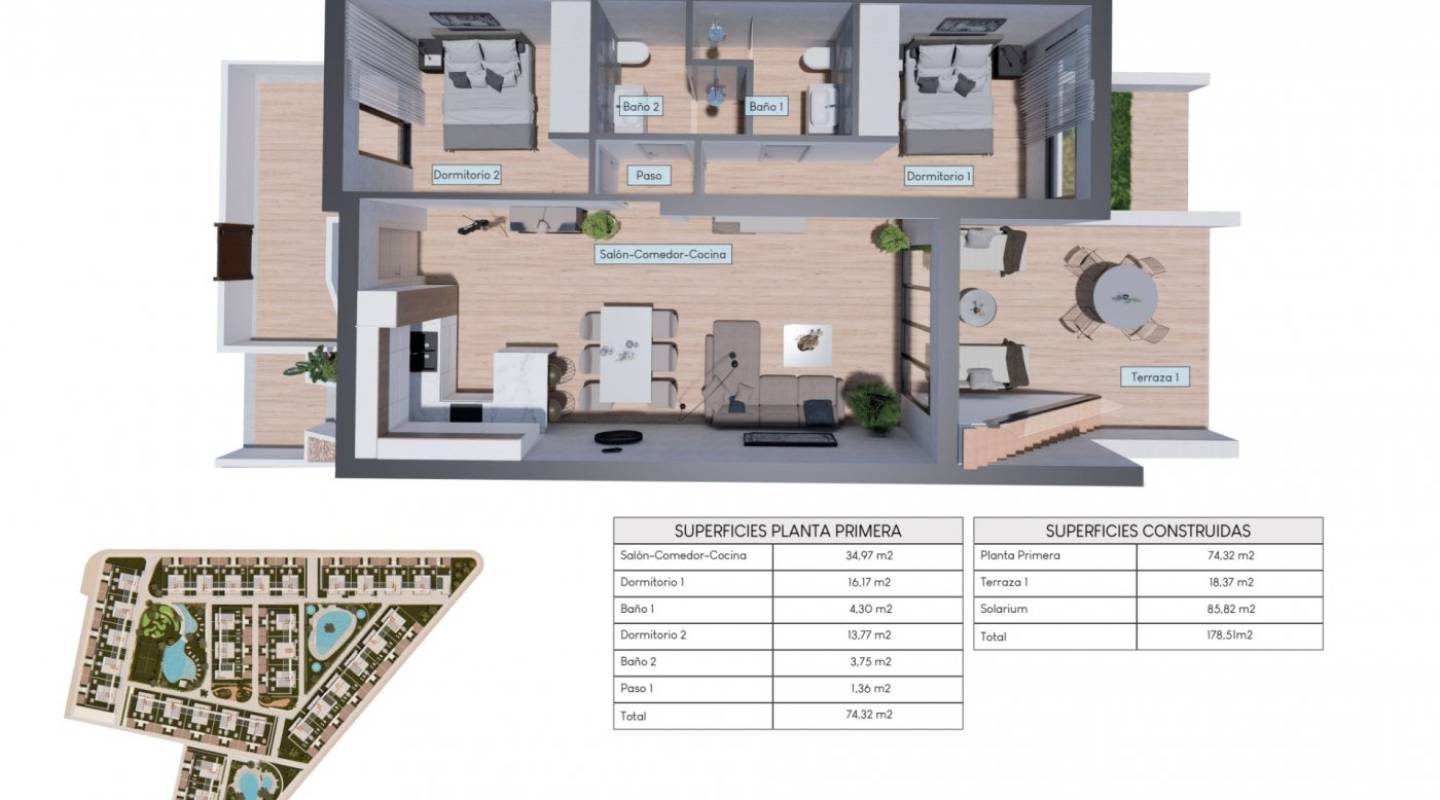 Nueva construcción  - Bungalow - Torrevieja - Los Balcones