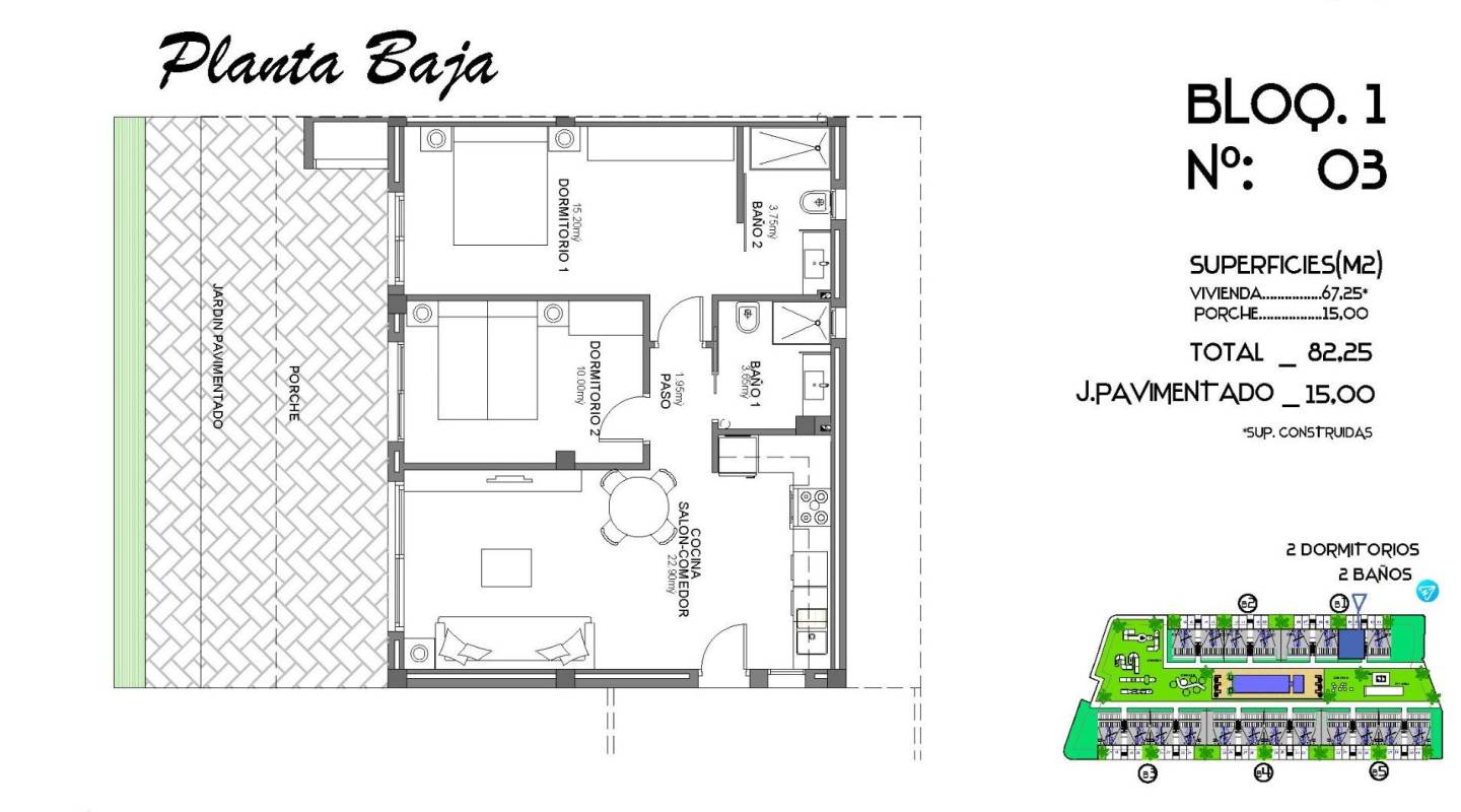 Neubau - Bungalow - Algorfa - La Finca Golf