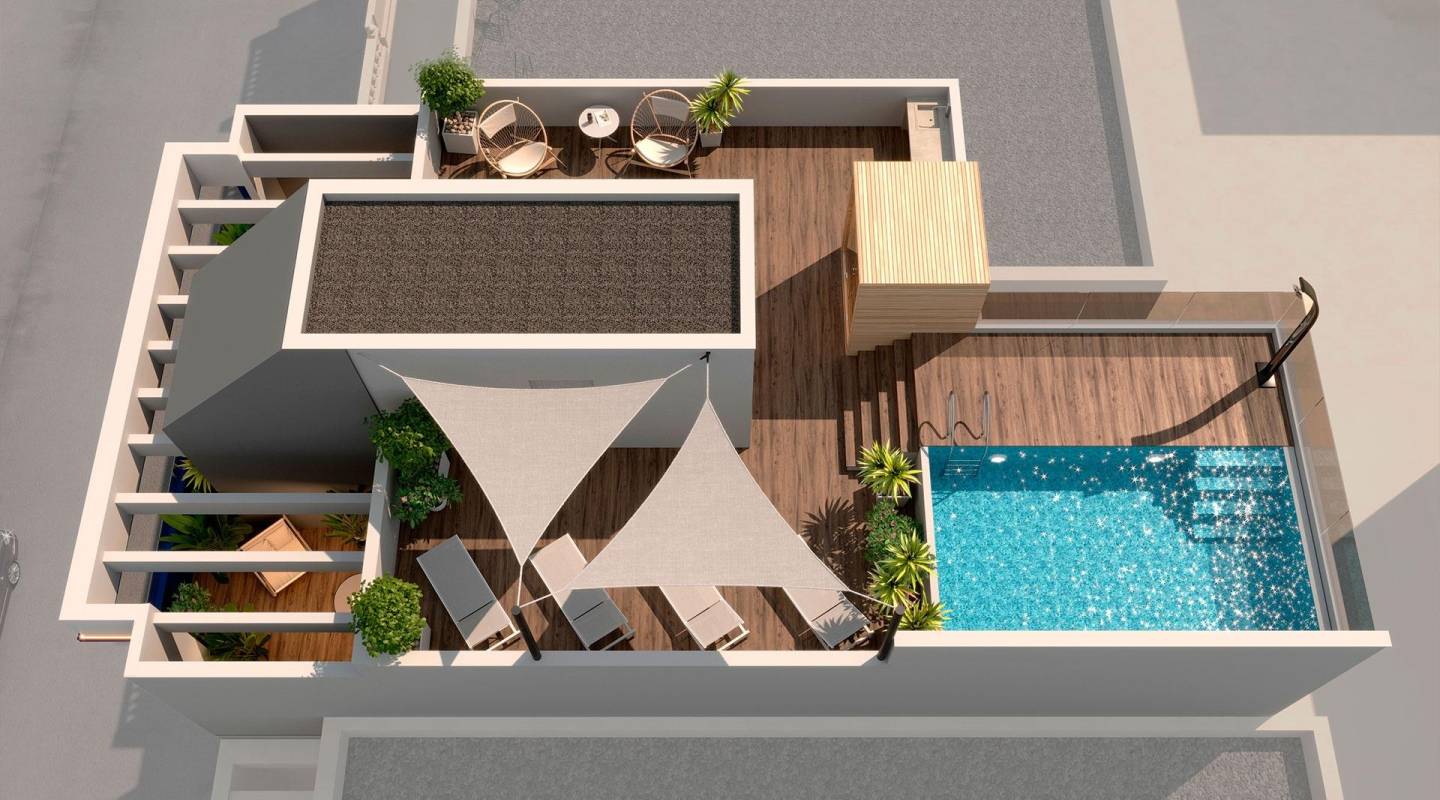 Nybyggnad - Penthouse - Torrevieja