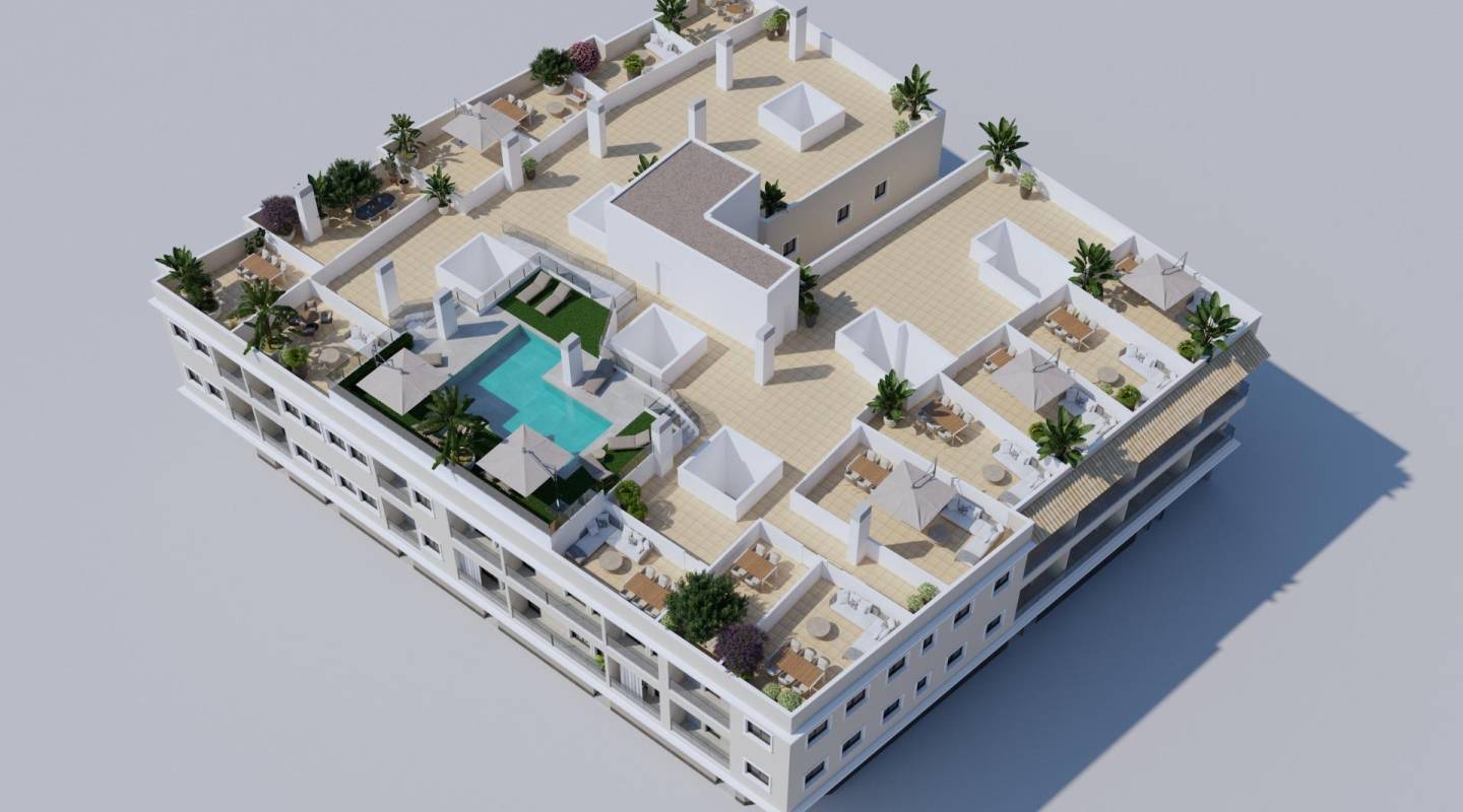 Nieuwbouw - Penthouse - Algorfa - Alicante