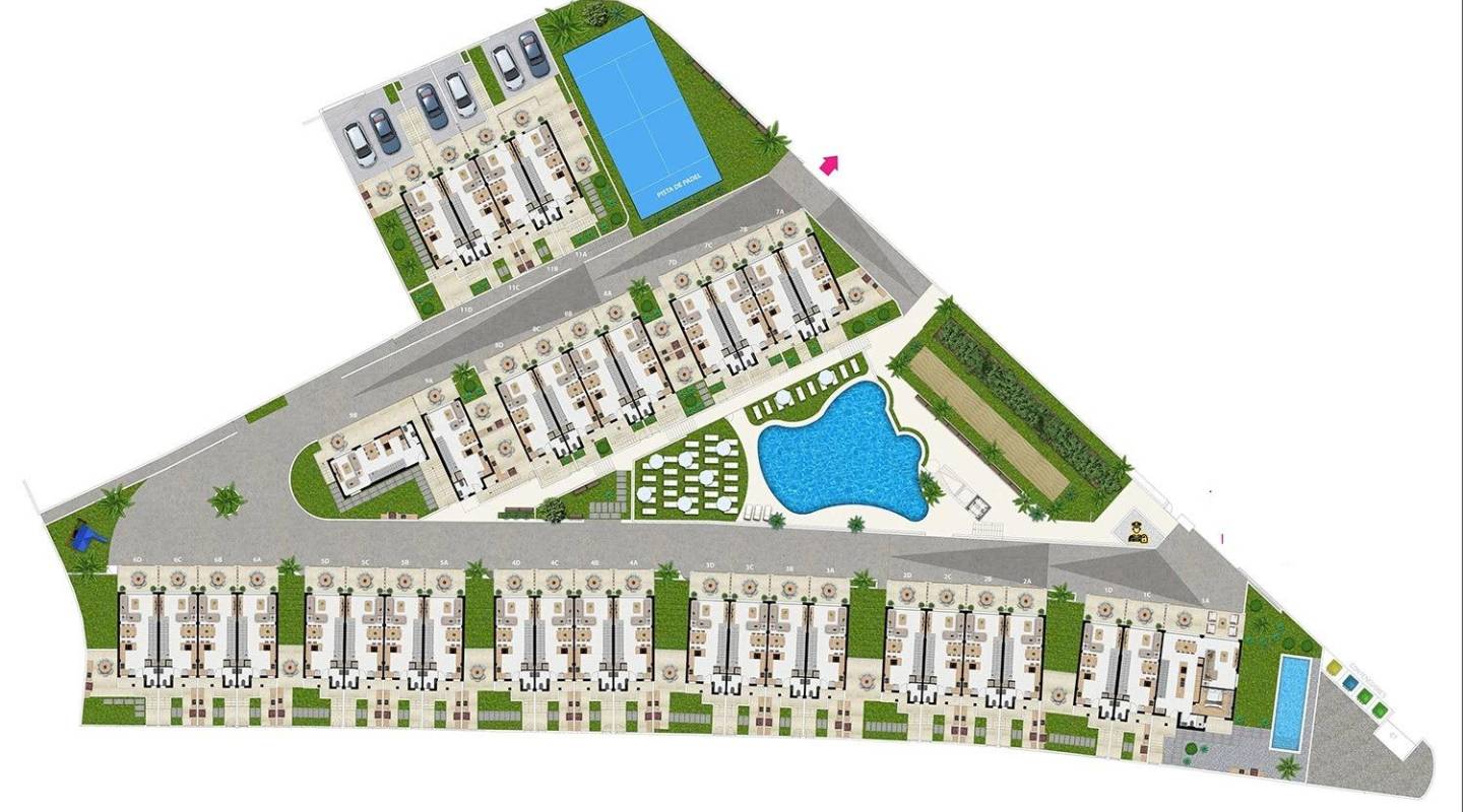 New Build - Town house - Benijofar - Urbanizacion La Almunia