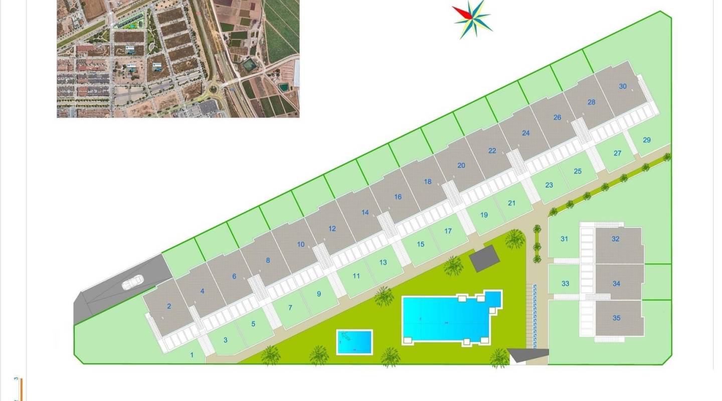 New Build - Bungalow - Pilar de La Horadada - Pilar de la Horadada