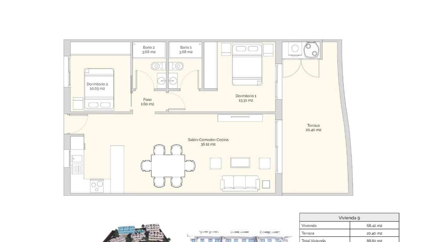 New Build - Apartment - Benijofar - Alicante