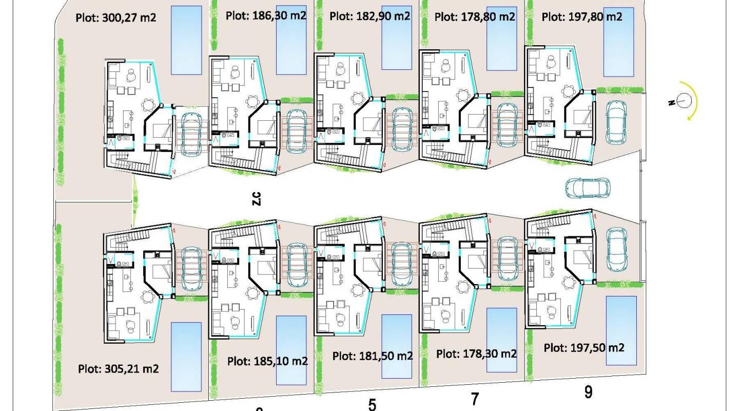Nybyggnad - Villa - Orihuela Costa - Los Altos