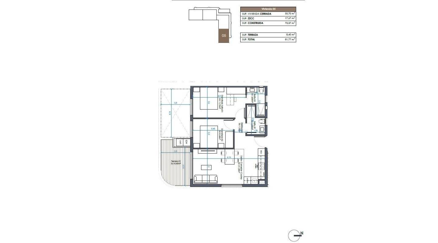 Nybygg - leiligheter - Guardamar del Segura