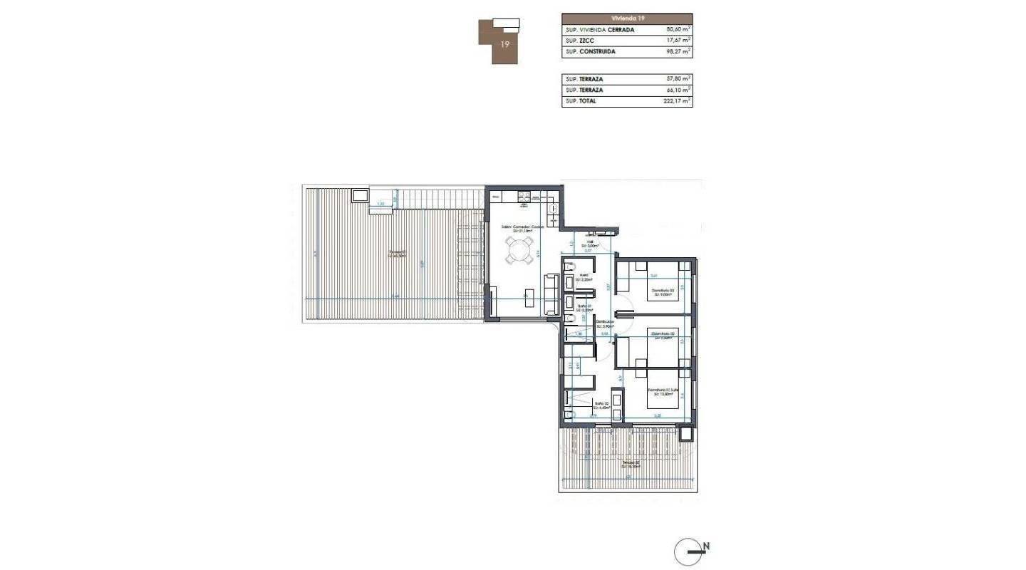 Nybygg - Penthouse - Guardamar del Segura